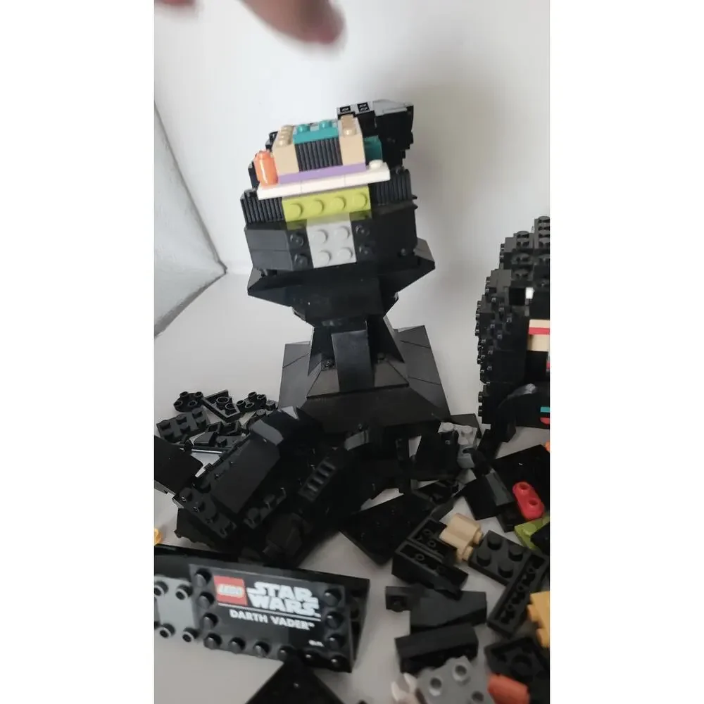LEGO Star Wars Darth Vader Helmet 75304 Incomplete Parts Lot No Box No...
